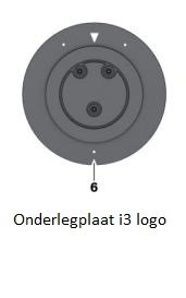 BMW i Logo achterzijde - i3