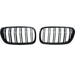 Dubbelspaak grille hoogglans zwart X3 E83LCI