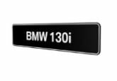 BMW 130i Showroomplaten