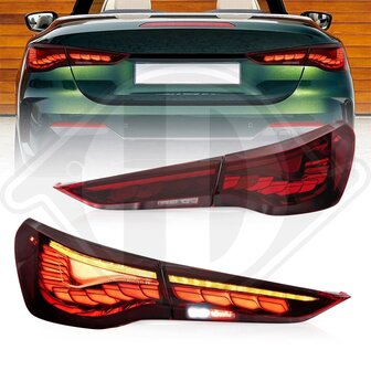 Dynamische OLED achterlichten - BMW 4 Serie G2x G8x