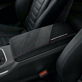 M Performance alcantara armsteun - BMW 1 &amp; 2 Serie (F40,F44,F70,F74)