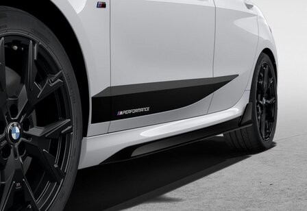 M Performance Frozen Black Side Folie - BMW 1 Serie (F40,F70)