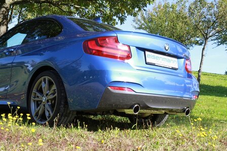 Eisenmann 2x90mm BMW F22 LCI 230i 
