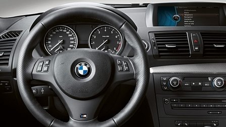 BMW M stuur afdekking zwart met multifunctionele bediening E8x
