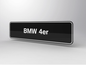 BMW 4er showroom platen
