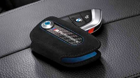 BMW M Performance alcantara sleuteletui