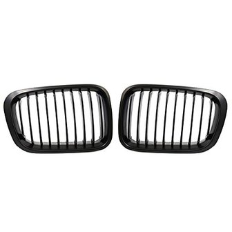 Grille mat zwart E46 Sedan/Touring -09/01 Compact