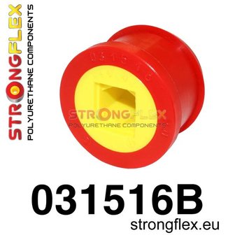 Strongflex draagarm rubber 60MM E46, Z4 - Red