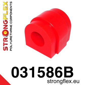 Strongflex stabilisatorstang rubber vooras E8x, E46 M3, E9x, E60/E61, X Serie, Z4 - Red