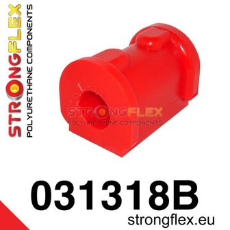 Strongflex stabilisatorstang rubber vooras E30 - Red