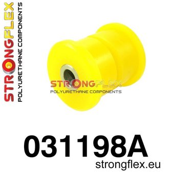 Strongflex achterste drager rubber E39, E6x, X5 E53- Yellow