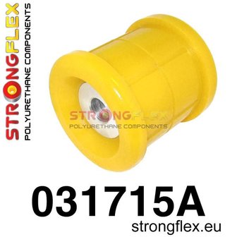 Strongflex subframe rubber achteras E39 sedan - Yellow