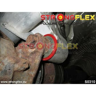 Strongflex voorste differentieel rubber E39 - Yellow