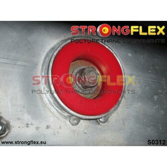 Strongflex achterste differentieel rubber E39 - Yellow