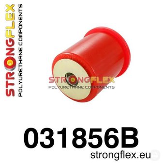 Strongflex achterste differentieel rubber E8x E9x M - Red