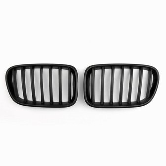 Grille mat zwart X3 F25 -04/2014