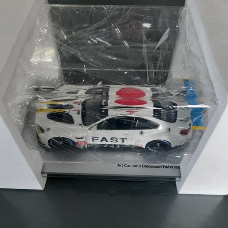 ART CAR BMW M6 GTLM John Baldessari 1:18