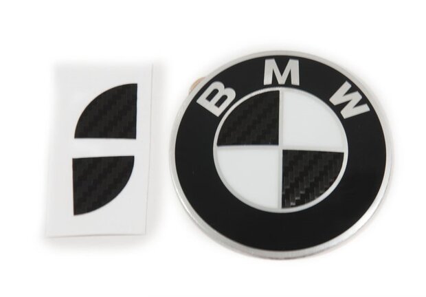 Stickerset velgembleem - carbon