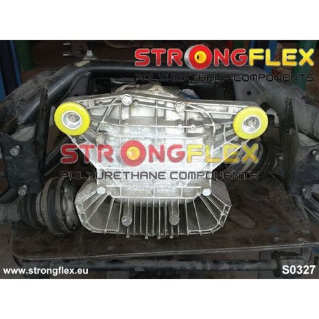 Strongflex achterste differentieel rubber E46 M3, Z4M - Yellow