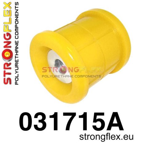 Strongflex subframe rubber achteras E39 sedan - Yellow