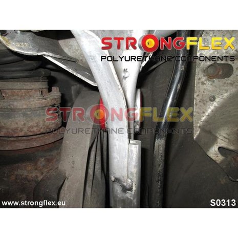 Strongflex achterste differentieel rubber E39 - Yellow