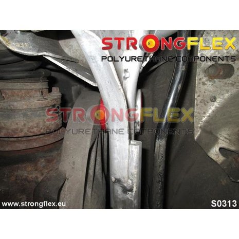 Strongflex achterste differentieel rubber E39 - Red