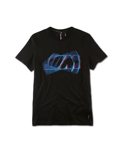 BMW M logo T-shirt zwart, Heren