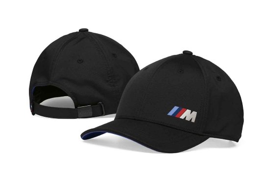 BMW Motorsport Cap zwart met M-stripes