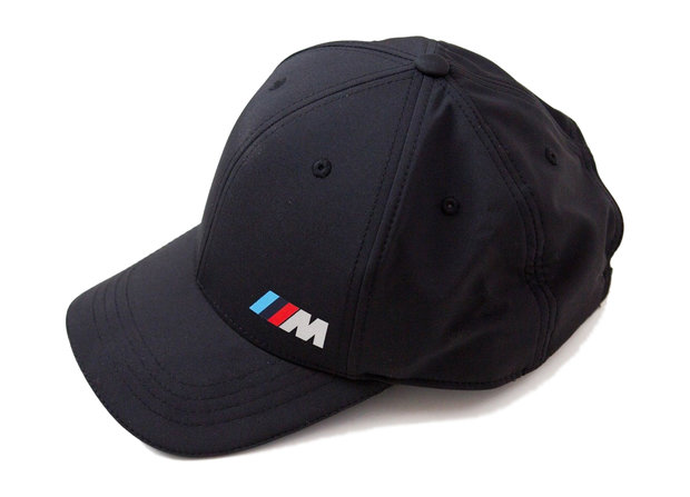 BMW Motorsport Cap zwart met M-stripes