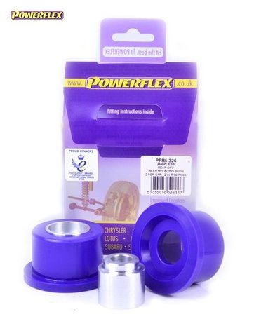 Powerflex differentieel rubber set E36