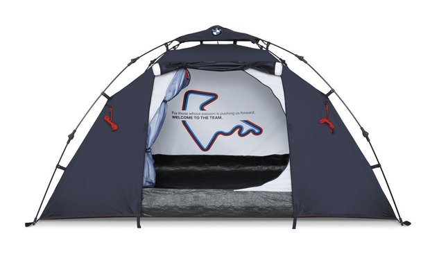 BMW Motorsport tent