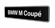 BMW M Coupe Showroomplaten