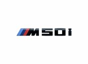 Opschrift zwart M50i - X5