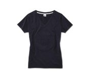 BMW logo T-shirt blauw, dames