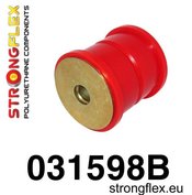 Strongflex voorste differentieel rubber E8x E9x - Red