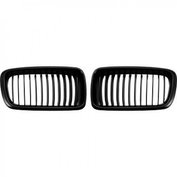 Grille matt zwart E38