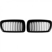 Grille matt zwart E38