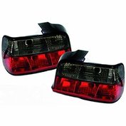 Achterlichten set smoke/red E36 Compact