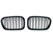 Dubbelspaak grille mat zwart F20LCI/F21LCI